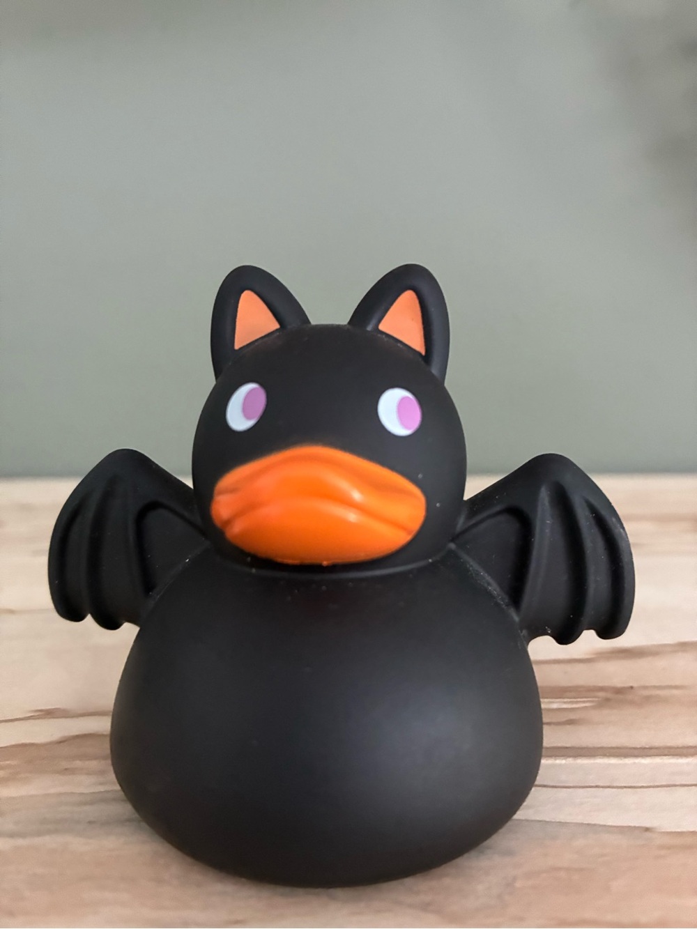 Black Bat Rubber Duck